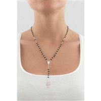 Collana Amen Rosari in Argento Cristallo CROBNZ4 - CROBNZ4